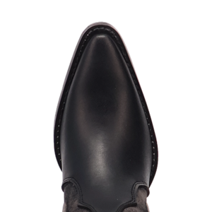 Tipsy Black Leather Boot (DS)