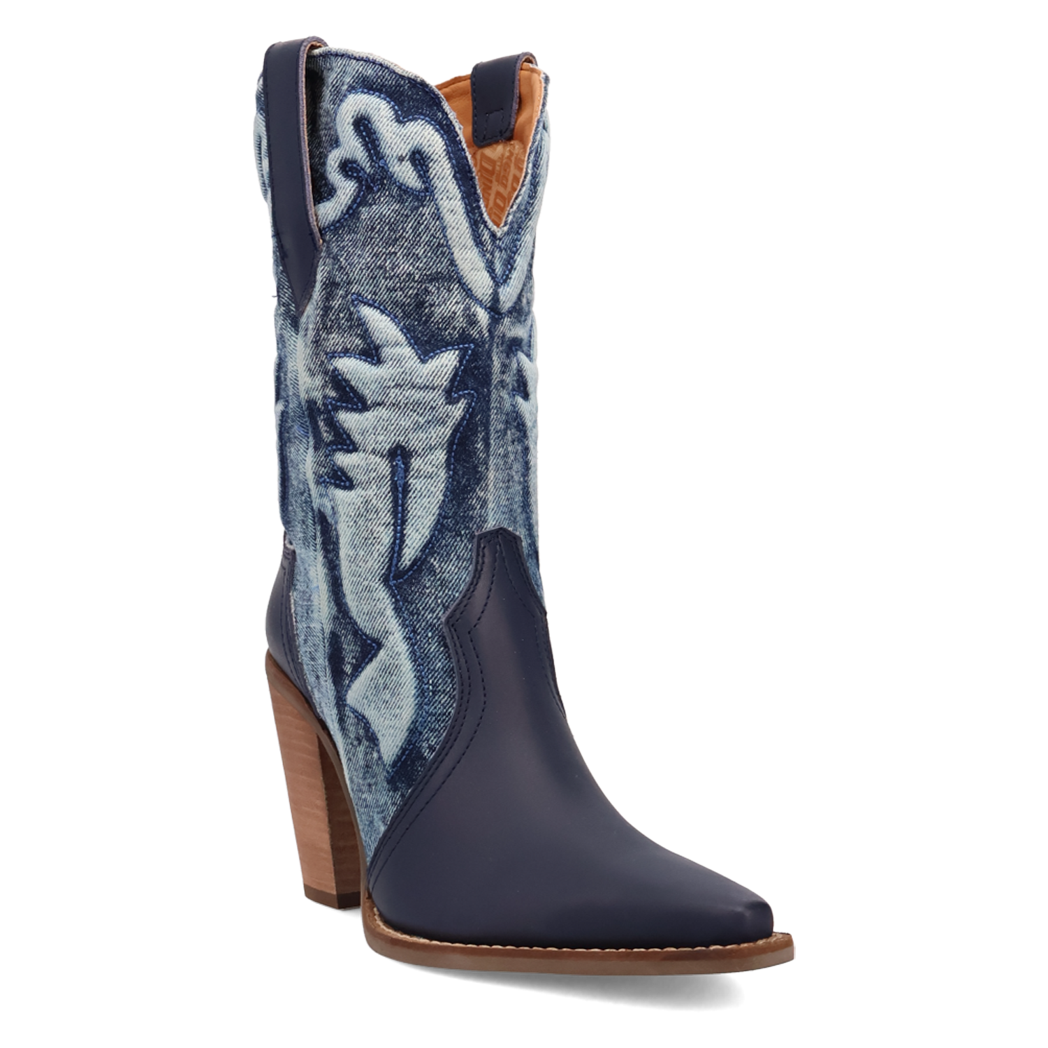 Tipsy Blue Leather Boot (DS)