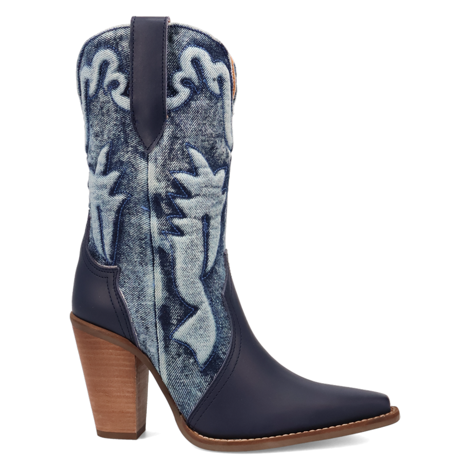 Tipsy Blue Leather Boot (DS)