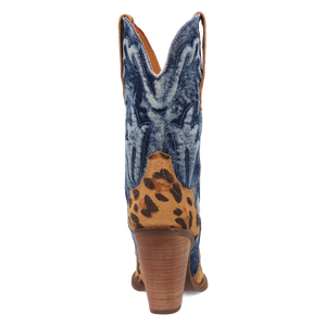 Tipsy Leopard Leather Boot (DS)