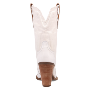 Tipsy White Leather Boot (DS)
