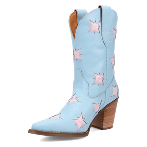 Starburst Blue Leather Boot (DS) DP