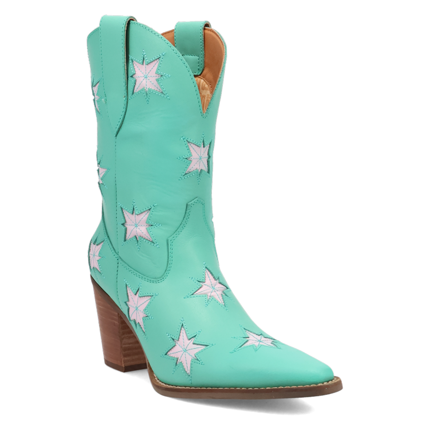 Starburst Green Leather Boot (DS) DP