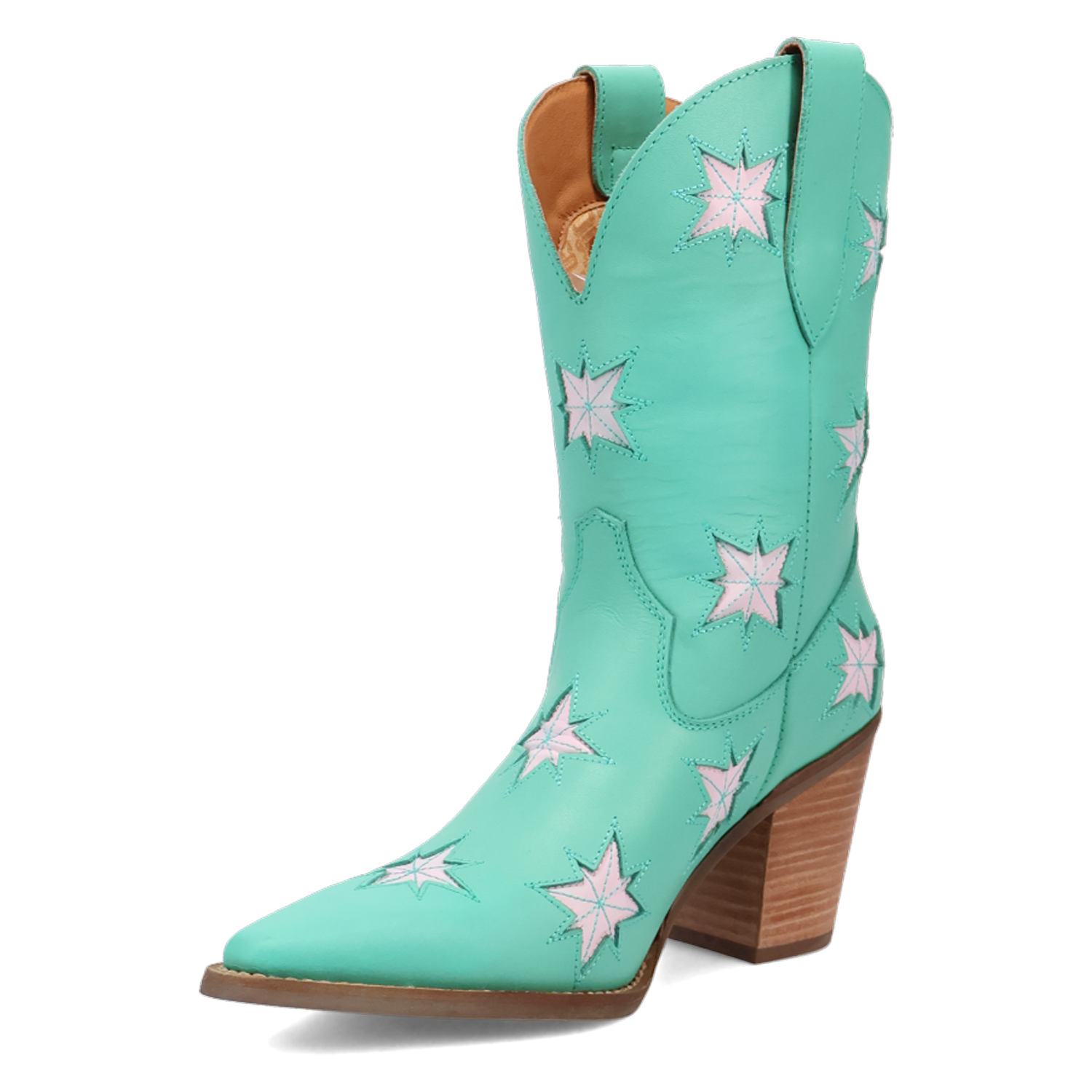 Starburst Green Leather Boot (DS) DP