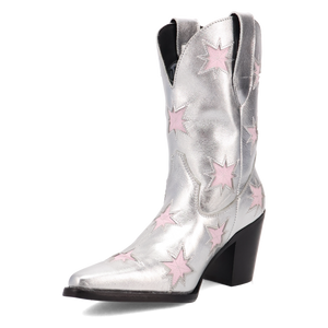 Starburst Silver Leather Boot (DS) DP