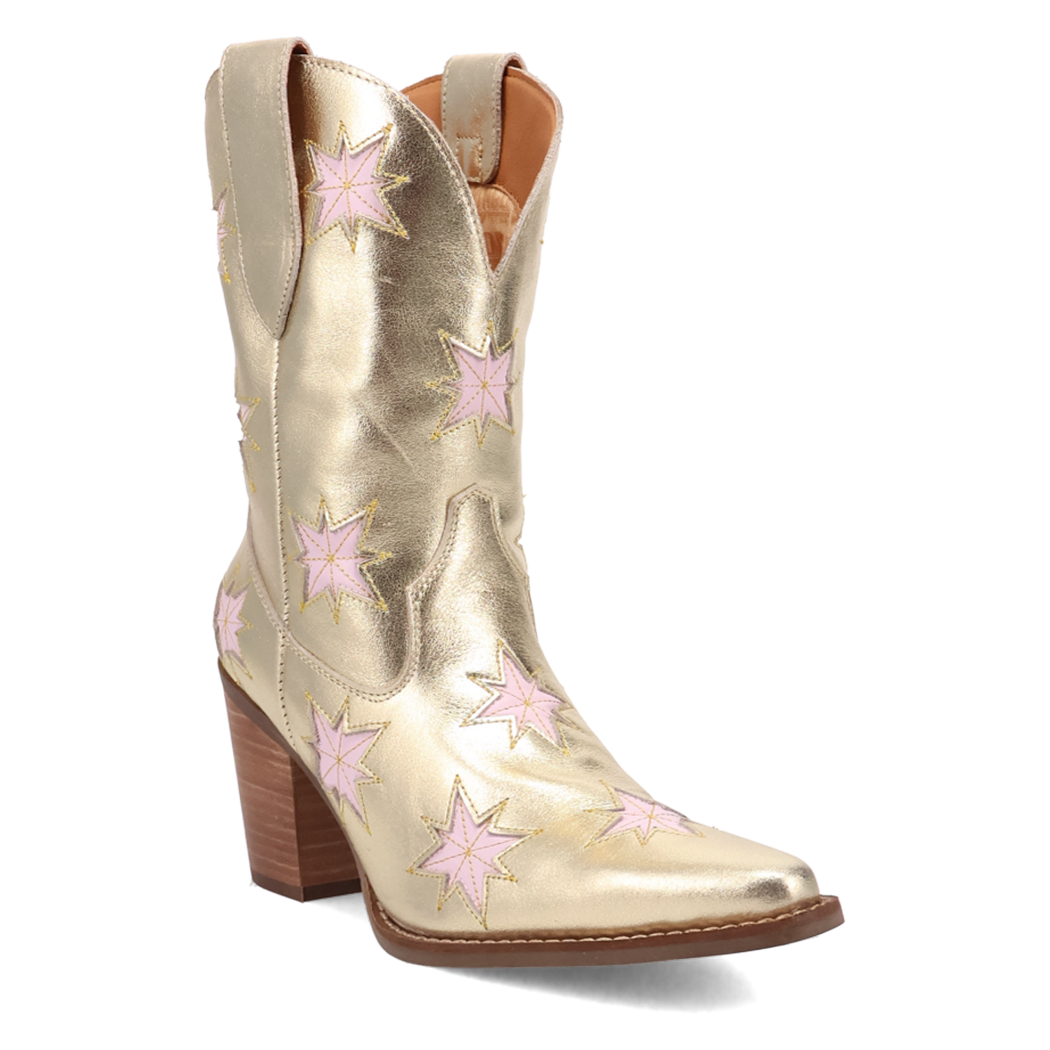 Starburst Gold Leather Boot (DS) DP