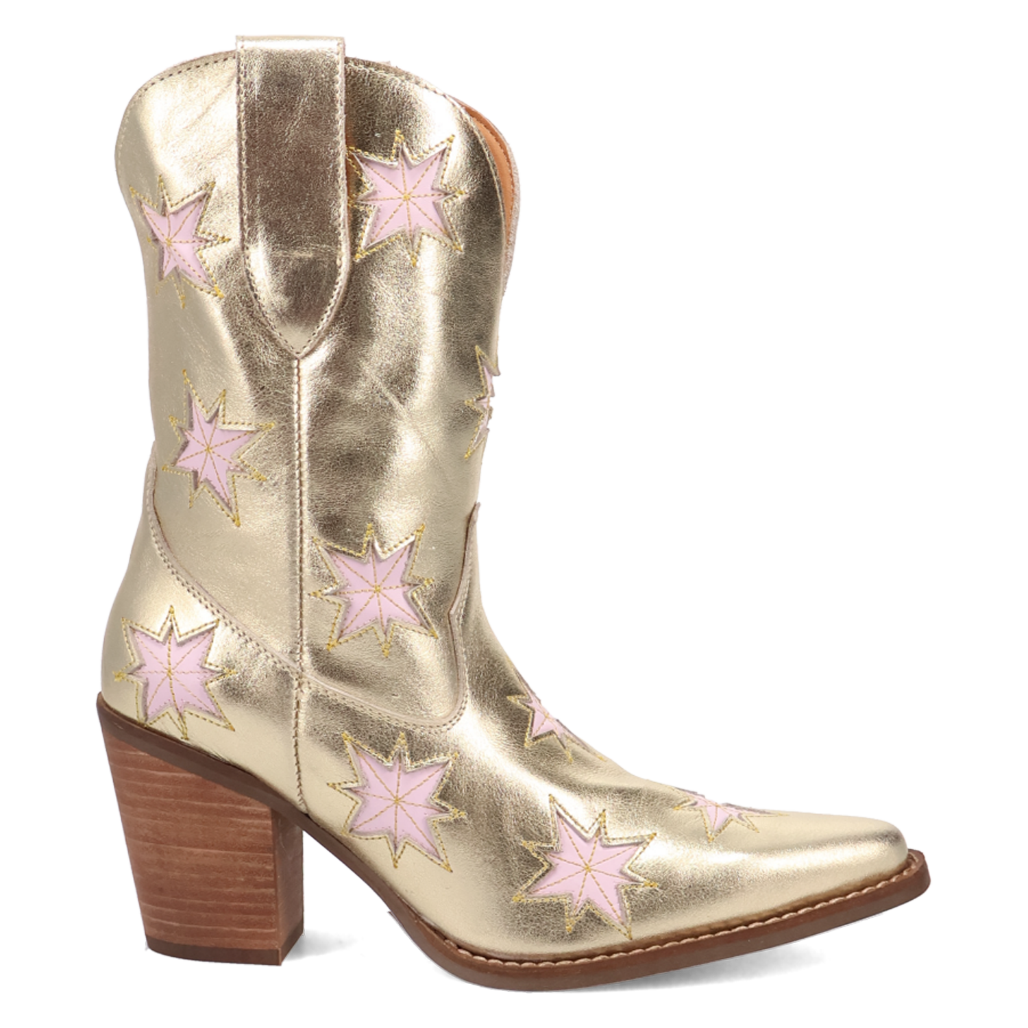 Starburst Gold Leather Boot (DS) DP