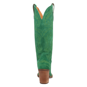 Evita Green Suede Leather Boot (DS) ~ PREORDER JUNE 2025