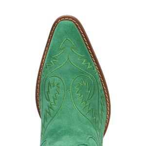 Evita Green Suede Leather Boot (DS) ~ PREORDER JUNE 2025