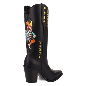 Joker Black Leather Boots (DS)