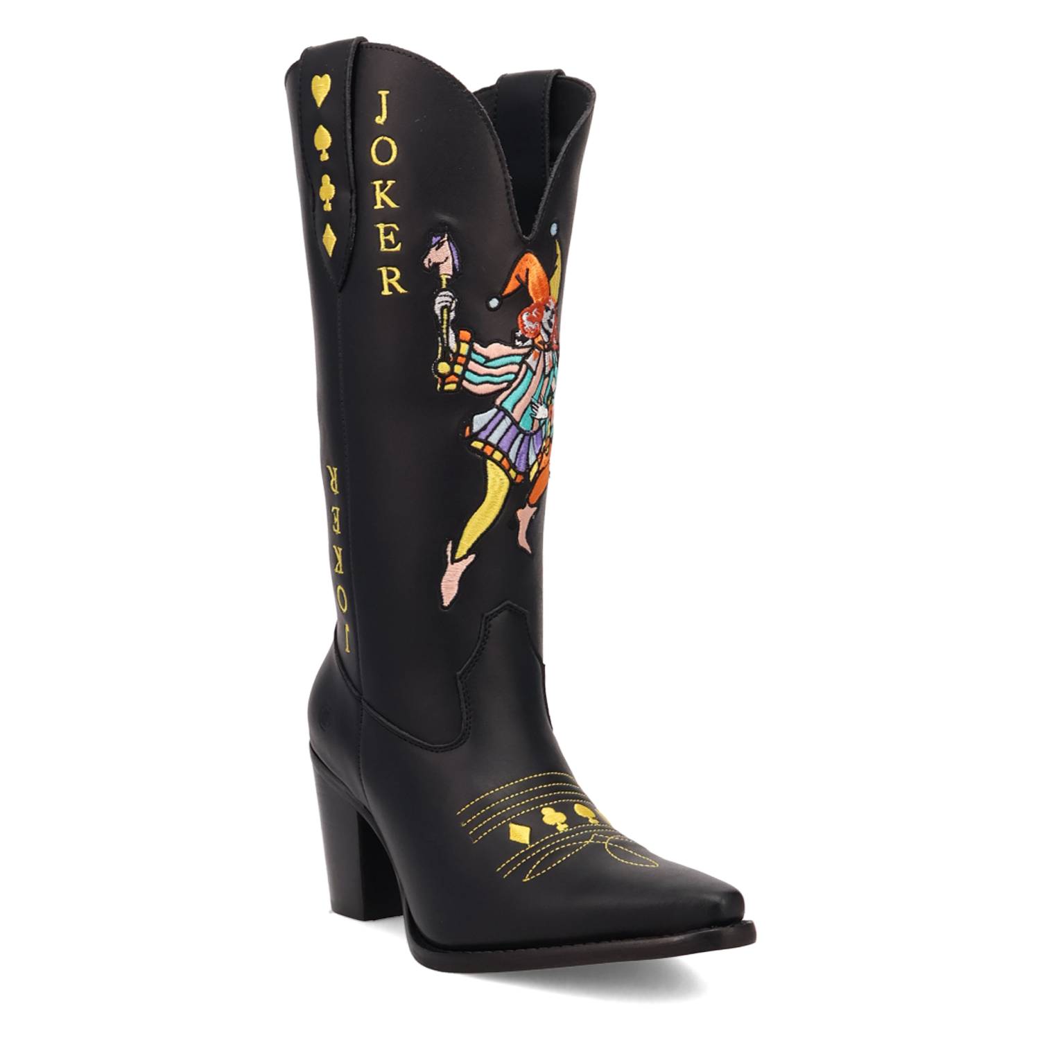 Joker Black Leather Boots (DS)