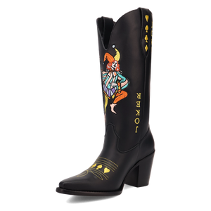 Joker Black Leather Boots (DS)