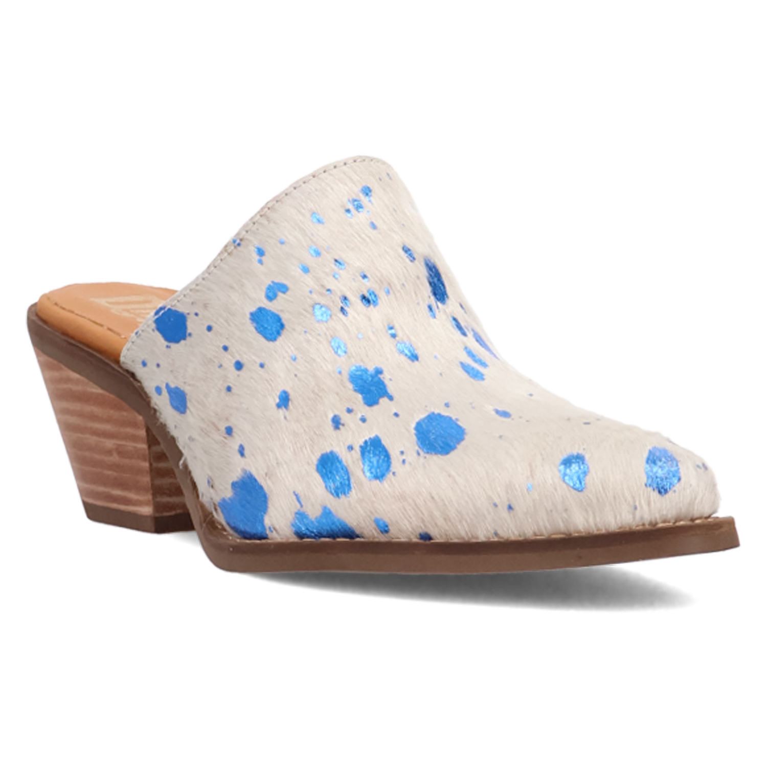 Cash Cow White Fur/Blue Mule (DS) DP