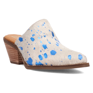 Cash Cow White Fur/Blue Mule (DS) DP
