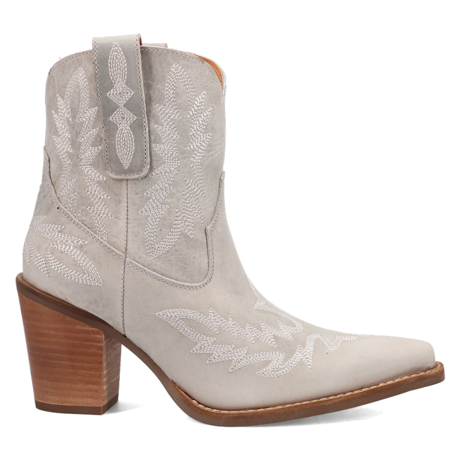 Rocky Top White Leather Bootie (DS) DP