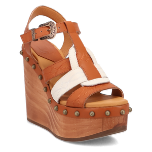 Cosmo Russet Wooden Sandal (DS) DP