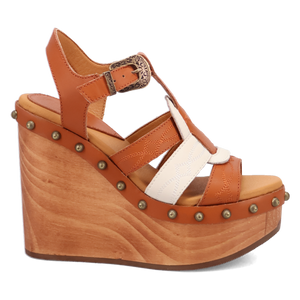 Cosmo Russet Wooden Sandal (DS) DP