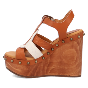Cosmo Russet Wooden Sandal (DS) DP