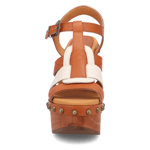 Cosmo Russet Wooden Sandal (DS) DP