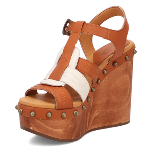 Cosmo Russet Wooden Sandal (DS) DP