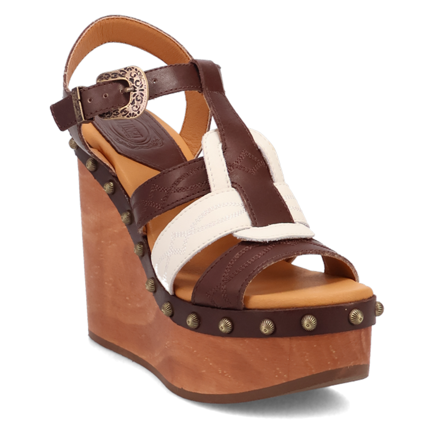 Cosmo Brown Wooden Sandal (DS) DP