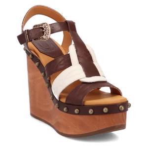Cosmo Brown Wooden Sandal (DS) DP