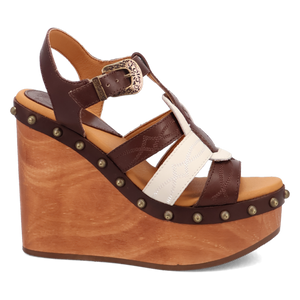 Cosmo Brown Wooden Sandal (DS) DP