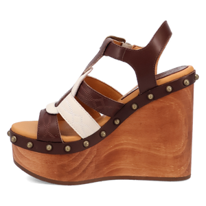 Cosmo Brown Wooden Sandal (DS) DP
