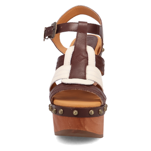 Cosmo Brown Wooden Sandal (DS) DP
