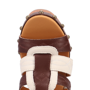 Cosmo Brown Wooden Sandal (DS) DP