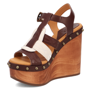 Cosmo Brown Wooden Sandal (DS) DP