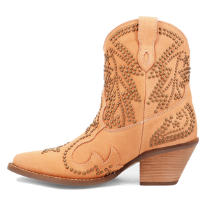 Seein' Stars Peach Leather Boot (DS) DP
