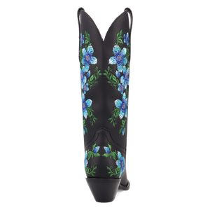 Posie Black/Blue Leather Boot (DS) DP