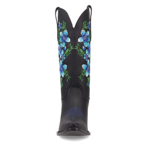 Posie Black/Blue Leather Boot (DS) DP