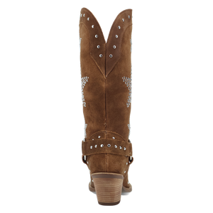 Lucky Stars Brown Suede Leather Boot (DS) DP