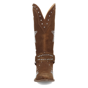 Lucky Stars Brown Suede Leather Boot (DS) DP