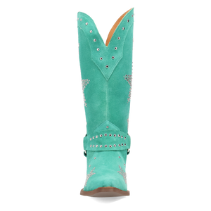 Lucky Stars Green Suede Leather Boot (DS) DP