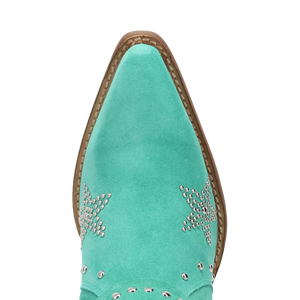 Lucky Stars Green Suede Leather Boot (DS) DP