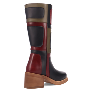 Patches Black Leather Boot (DS) DP