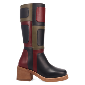 Patches Black Leather Boot (DS) DP