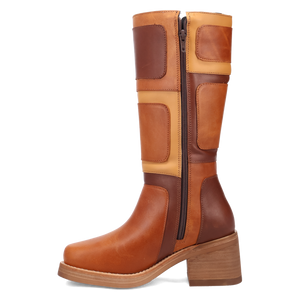 Patches Tan Leather Boot (DS) DP