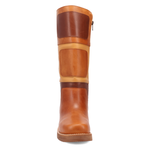 Patches Tan Leather Boot (DS) DP