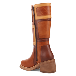 Patches Tan Leather Boot (DS) DP
