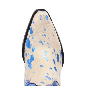 Take No Bull Blue Leather Boot (DS) DP
