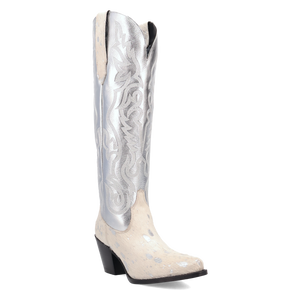 Take No Bull White Leather Boot (DS) DP