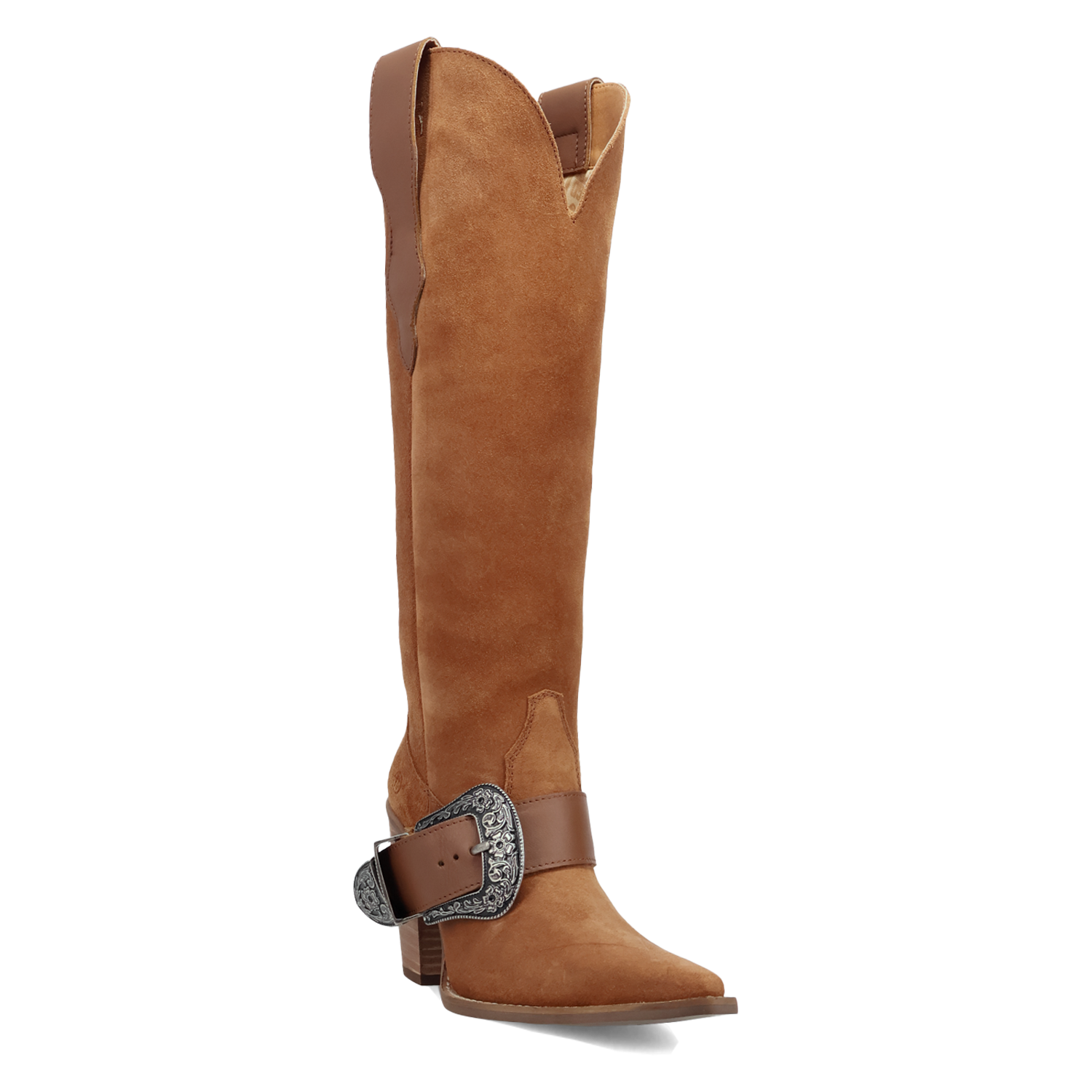 Yeehottie Camel Suede Leather Boot (DS) DP