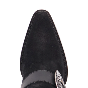 Yeehottie Black Suede Leather Boot (DS) DP