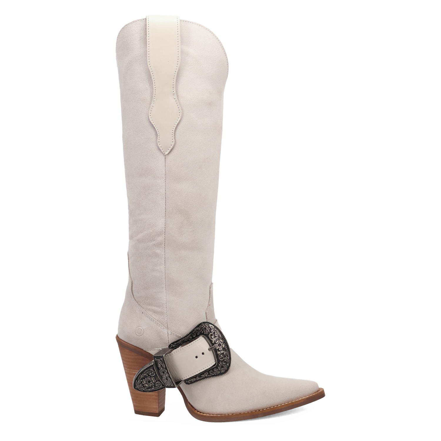 Yeehottie Grey Suede Leather Boot (DS) DP