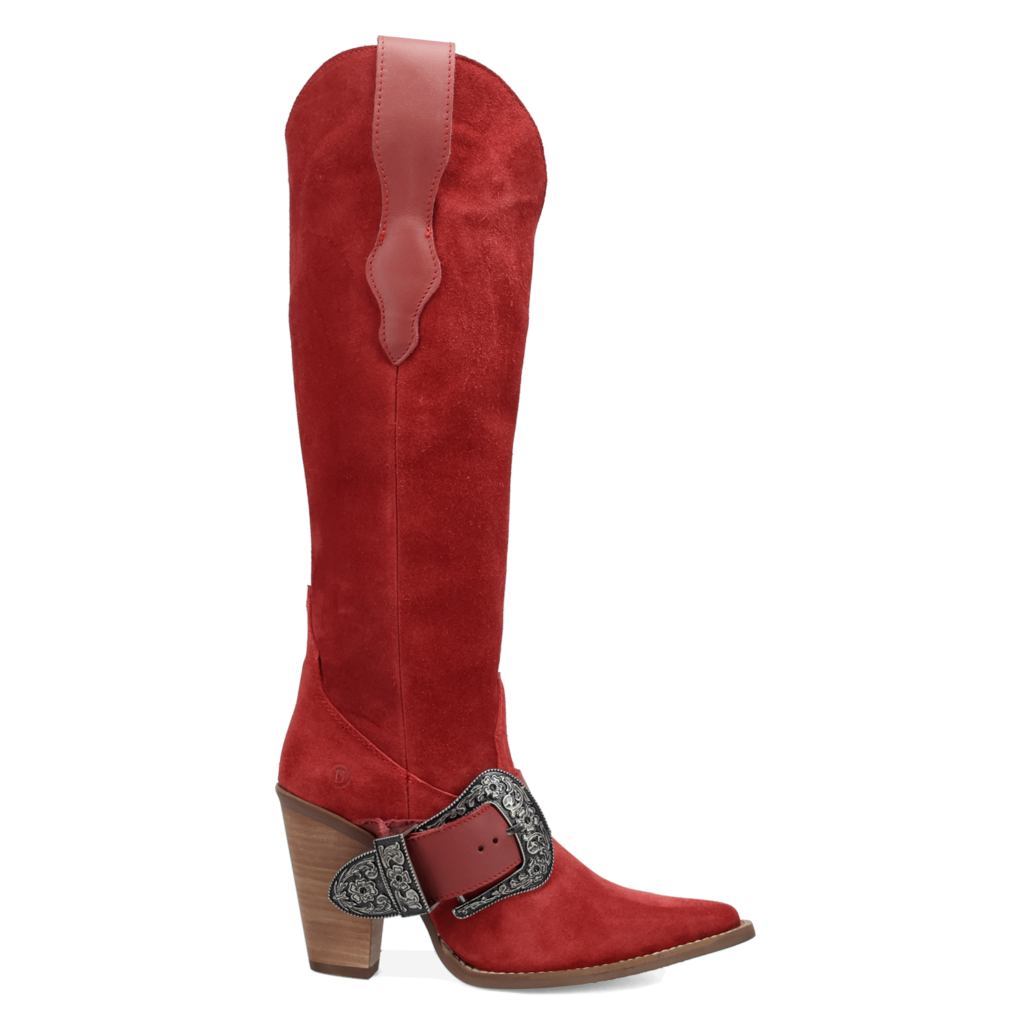 Yeehottie Red Suede Leather Boot (DS) DP
