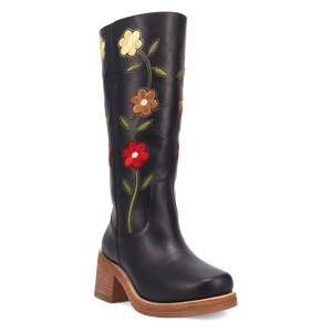 Bloom Black Leather Boot (DS) DP
